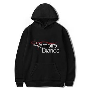 Black The Vampire Diaries Hoodie